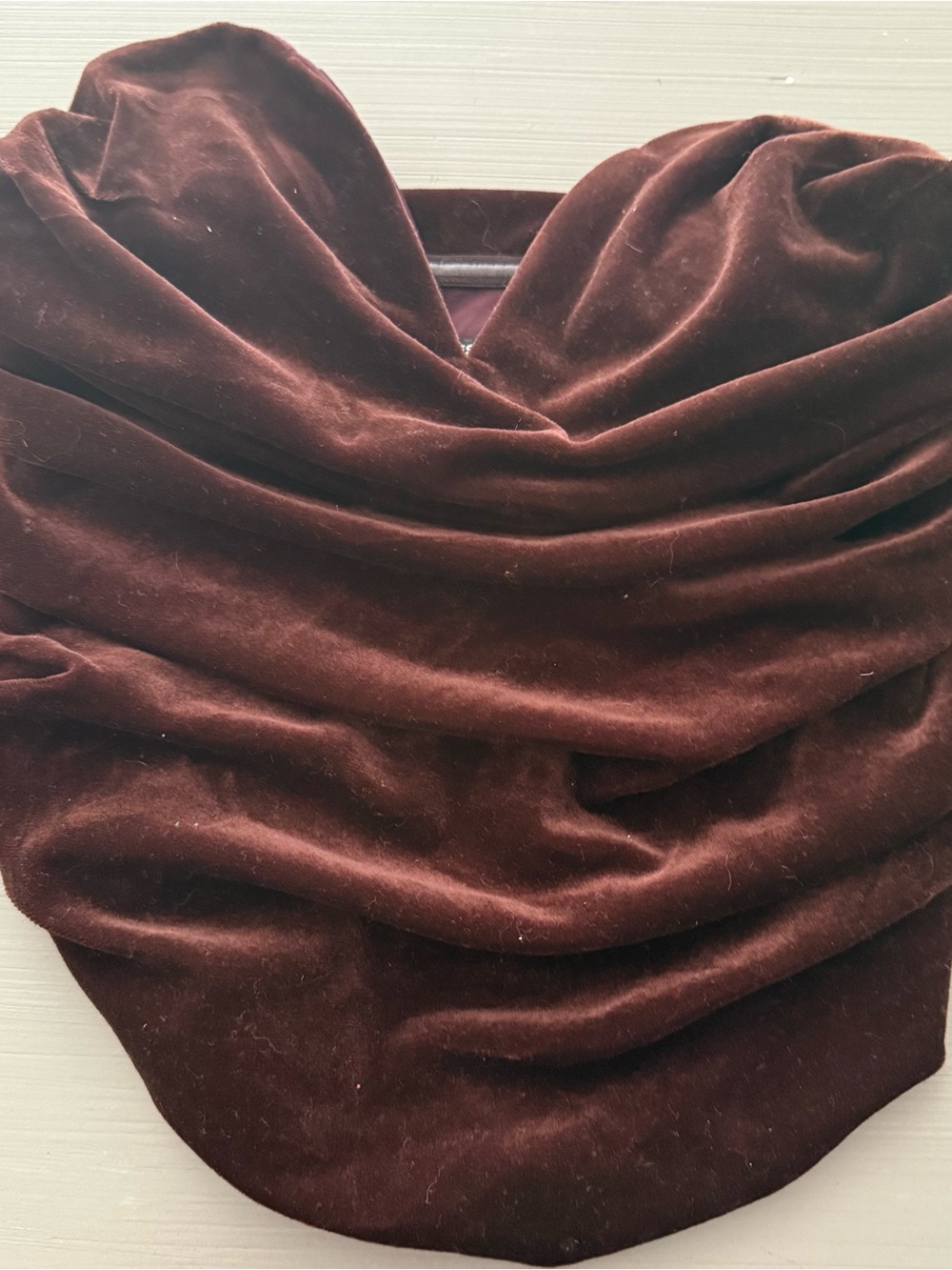 Express Velvet Top - Picture 2 of 4